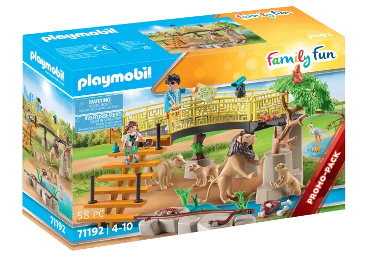 Playmobil 71192 - Outdoor Lion Enclosure - BOX