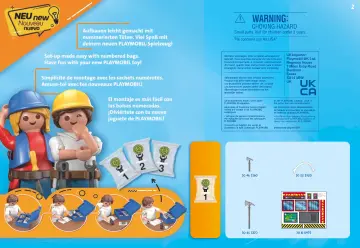 Building instructions Playmobil 71193 - Take Along Fire Station (2)