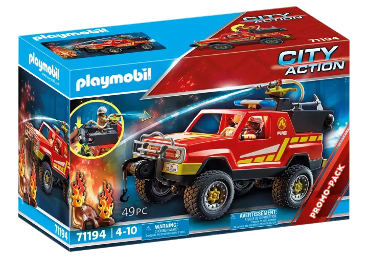 Playmobil 71194 - Fire Rescue Truck - BOX