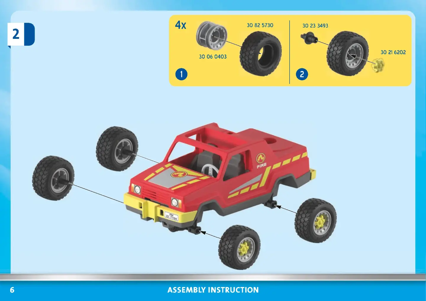 Abapri - Playmobil 71194 - Fire Rescue Truck