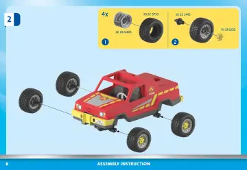 Building instructions Playmobil 71194 - Fire Rescue Truck (6)