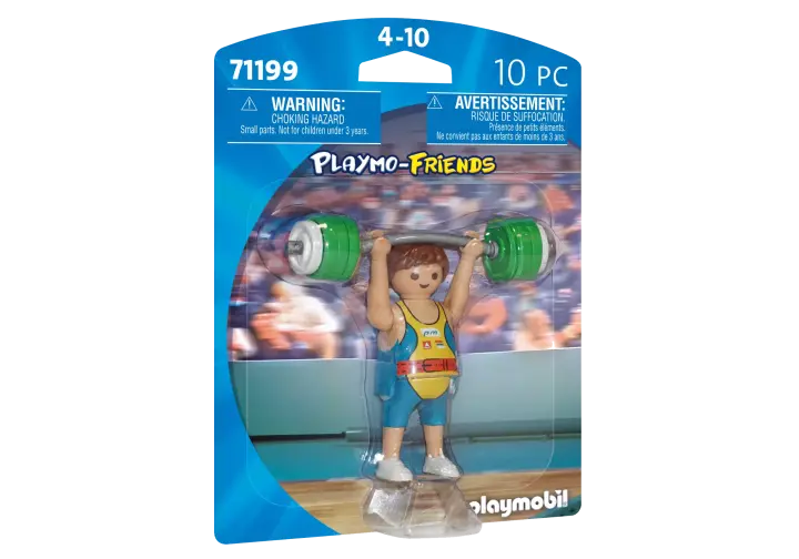Playmobil 71199 - Levantador de Pesas - BOX
