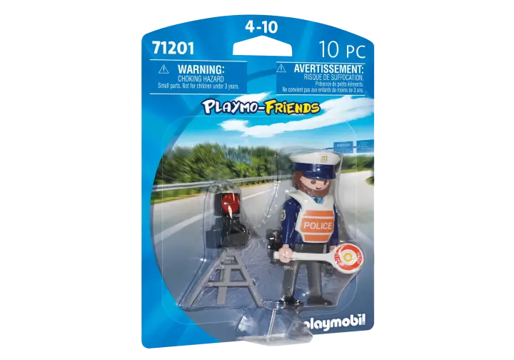 Playmobil 71201 - Policía de trânsito - BOX