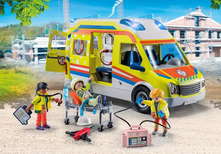 Playmobil 71202 - Ambulance avec effets lumineux et sonore