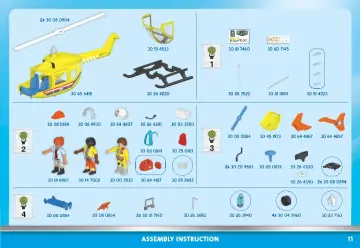 Building instructions Playmobil 71203 - Medical Helicopter (11)