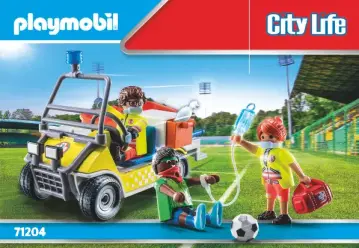 Building instructions Playmobil 71204 - Rescue Cart (1)