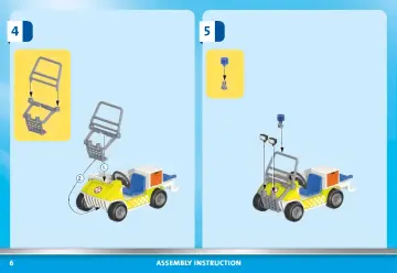 Manuales de instrucciones Playmobil 71204 - Coche de Rescate (6)