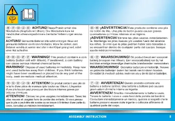 Manuales de instrucciones Playmobil 71205 - Moto de Emergencias con luz intermiente (5)