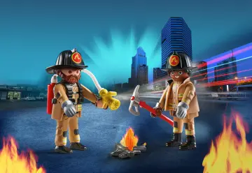 Playmobil 71207 - Pompiers