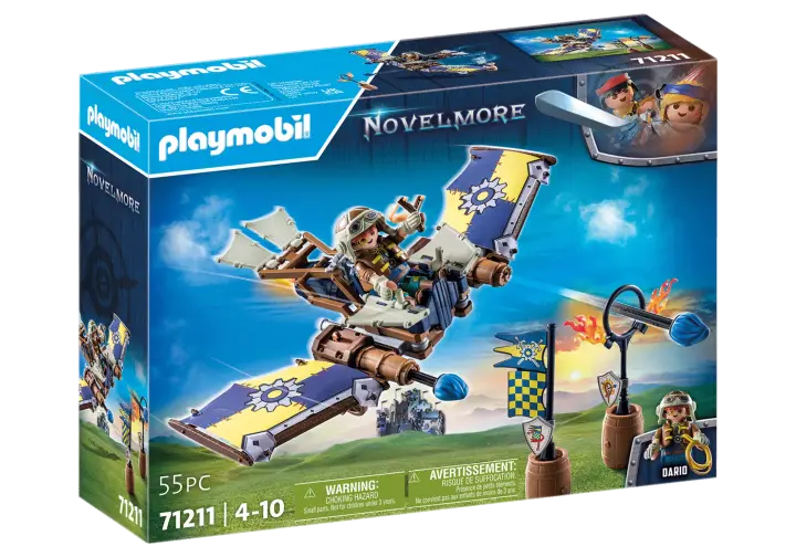 Playmobil 71211 - Novelmore - Dario's zweefvliegtuig - BOX