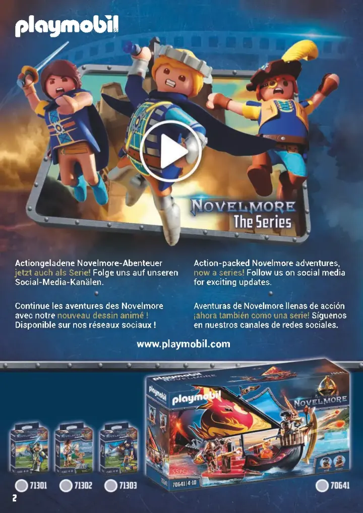 Bauanleitungen Playmobil 71213 - Burnham Raiders - Feuerritter (2)