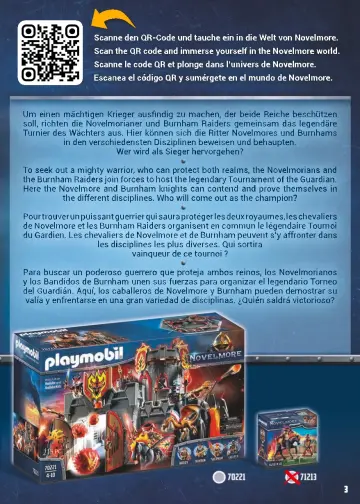 Manuales de instrucciones Playmobil 71213 - Burnham Raiders - Caballero de Fuego (3)
