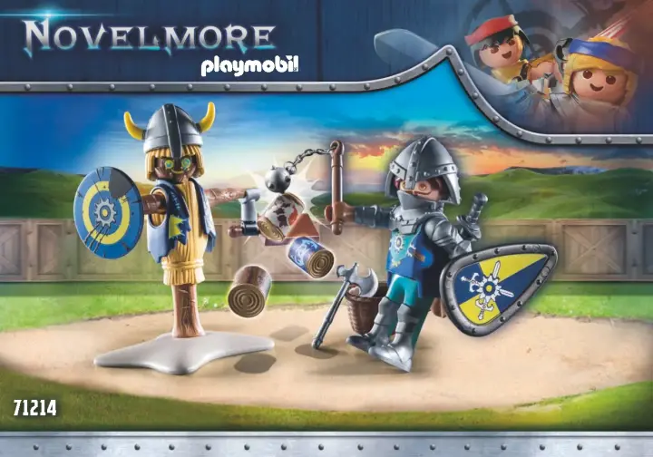 Összeszerelési útmutatók Playmobil 71214 - Novelmore - Harci kiképzés (1)