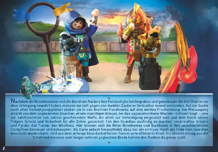 Összeszerelési útmutatók Playmobil 71214 - Novelmore - Harci kiképzés (2)