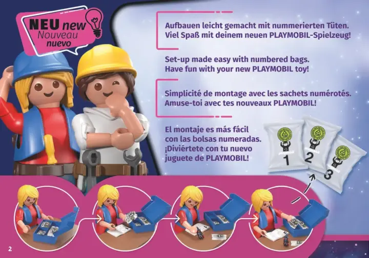 Οδηγίες συναρμολόγησης Playmobil 71215 - Μυστική Παγίδα-Φυτό (2)