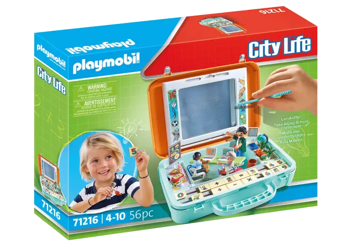 Playmobil 71216 - Sala de aula Maleta - BOX