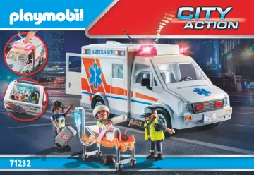 Οδηγίες συναρμολόγησης Playmobil 71232 - Ambulance (1)