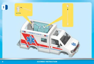 Οδηγίες συναρμολόγησης Playmobil 71232 - Ambulance (6)