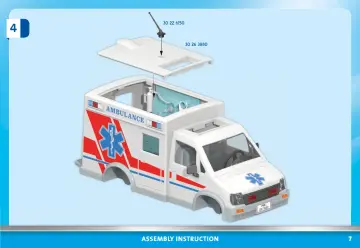 Οδηγίες συναρμολόγησης Playmobil 71232 - Ambulance (7)