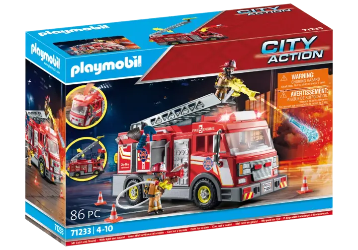 Playmobil 71233 - Όχημα Πυροσβεστικής - BOX