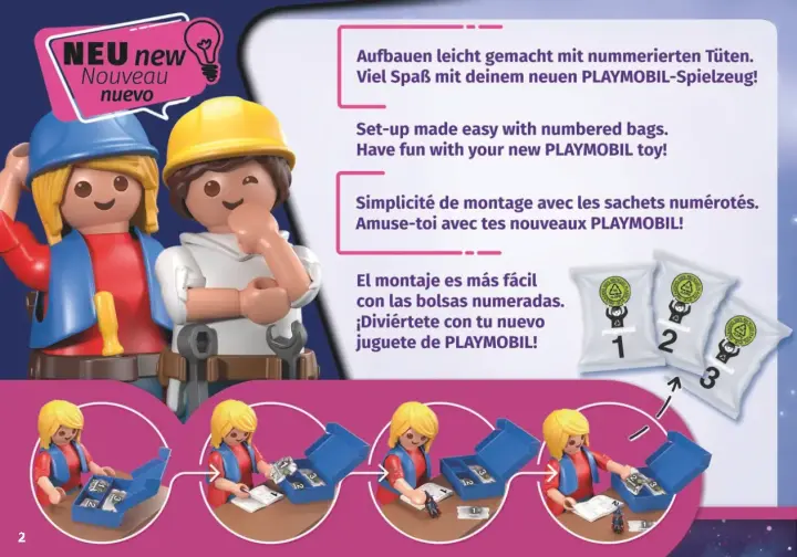 Manual de instruções Playmobil 71235 - Abjatus com Knight Fairy Hildi (2)