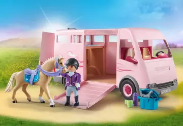 Playmobil 71237 - Horse Transporter with Trainer
