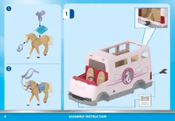 Manuales de instrucciones Playmobil 71237 - Transporte de Caballo (4)