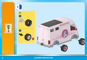 Manuales de instrucciones Playmobil 71237 - Transporte de Caballo (8)