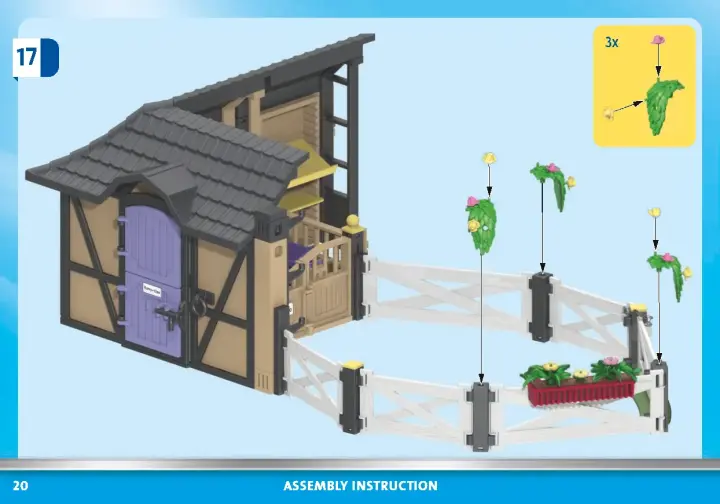 PLAYMOBIL Country 71238 – Écurie Et Carrière Pour Chevaux, Neuf, Thème équitation