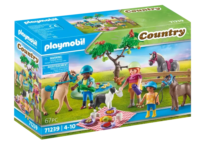 Playmobil 71239 - Picnic Adventure with Horses - BOX