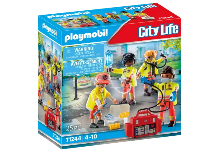 Playmobil 71244 - Equipo de Rescate - BOX