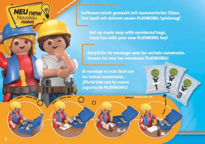 Manual de instruções Playmobil 71246 - Piquenique com Carruagem Pegasus (2)