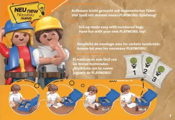 Manuales de instrucciones Playmobil 71249 - Tractor con remolque (3)