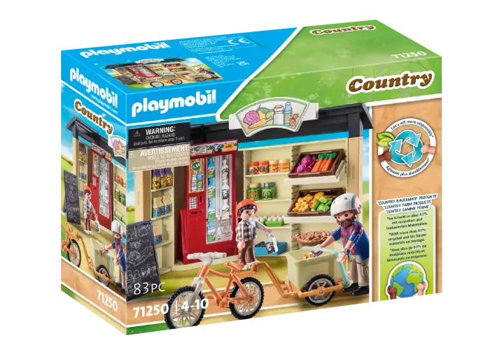 Playmobil 71250 - Κατάστημα βιολογικών προϊόντων - BOX