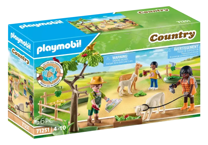 Playmobil 71251 - Βόλτα στην εξοχή με αλπακά - BOX