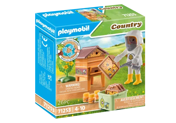 Playmobil 71253 - Μελισσοκόμος με κηρήθρες - BOX