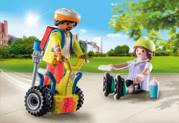 Playmobil 71257 - Starter Pack Rescue with Balance Racer