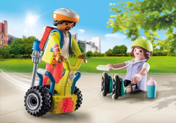 Playmobil 71257 - Starterpack Rescue met segway