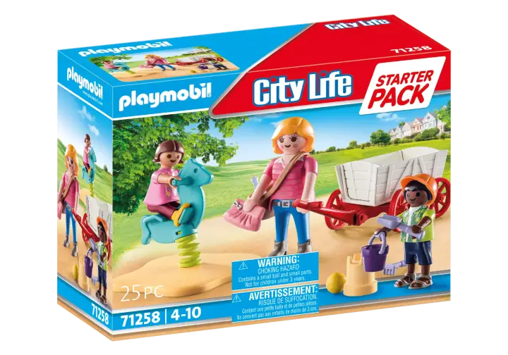 Playmobil 71258 - Starter Pack - Óvonó húzható kiskocsival - BOX