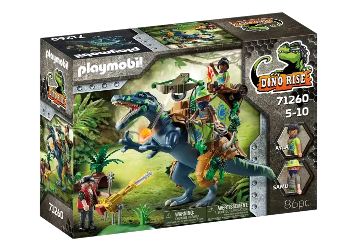 Playmobil 71260 - Σπινόσαυρος και εξερευνητές - BOX