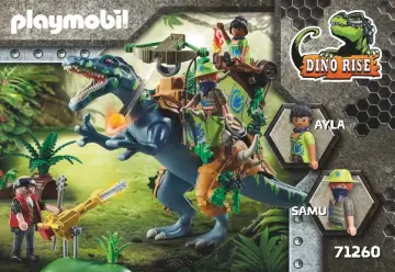 Manual de instruções Playmobil 71260 - Spinosaurus (1)