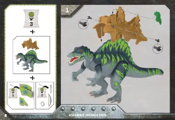 Manual de instruções Playmobil 71260 - Spinosaurus (8)