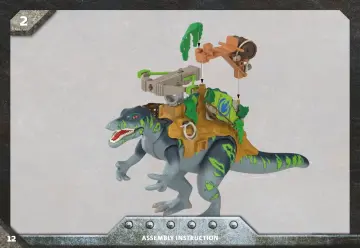 Összeszerelési útmutatók Playmobil 71260 - Spinosaurus (12)