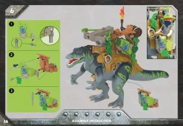 Összeszerelési útmutatók Playmobil 71260 - Spinosaurus (16)