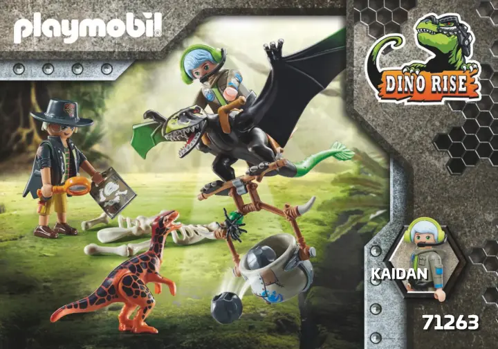 Οδηγίες συναρμολόγησης Playmobil 71263 - Διμορφοδών και εξερευνητές (1)