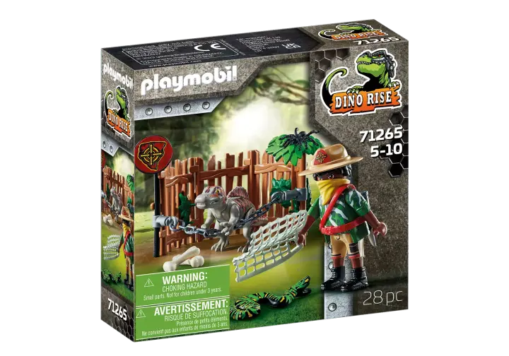 Playmobil 71265 - Μωρό Σπινόσαυρος και Λαθροκυνηγός - BOX