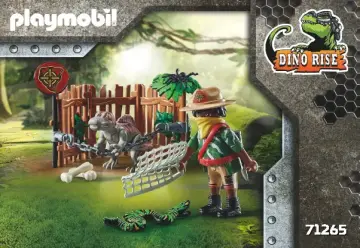 Manual de instruções Playmobil 71265 - Baby Spinosaurus (1)