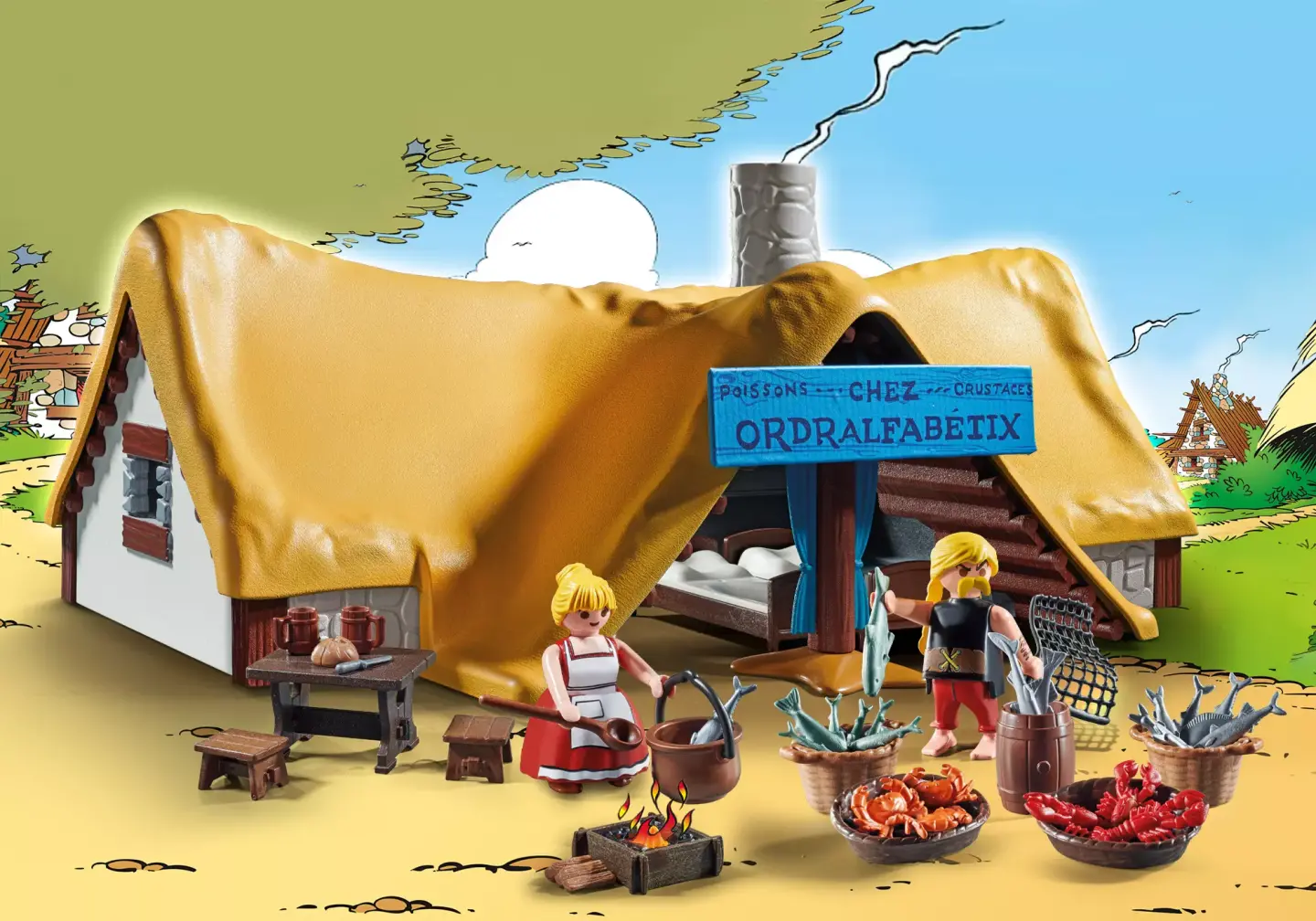 Abapri - Playmobil 71266 - Asterix: Hut of Unhygienix
