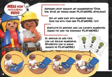 Manuales de instrucciones Playmobil 71266 - Astérix: la Cabaña de Ordenalfabetix (8)