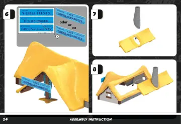 Manuales de instrucciones Playmobil 71266 - Astérix: la Cabaña de Ordenalfabetix (14)